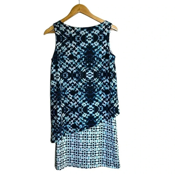 Isle Melis Kozan Shallow Waters Women’s Sleeveless Tank Dress NWT Size Small - Picture 2 of 5
